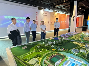 2023年9月18日，我校国际教育中心主任孙磊带队赴中国福州软件学院考察交流。