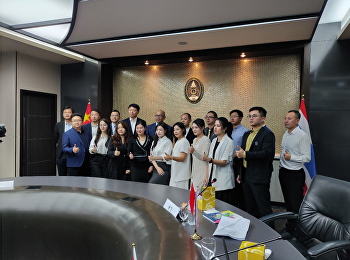 2023年10月19日，中国广东青年创业团30余位青年企业家到我校参观访问