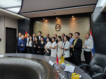 2023年10月19日，中国广东青年创业团30余位青年企业家到我校参观访问