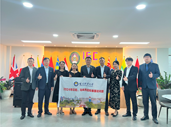 2024年5月8日，黎明职业大学副校长李冬梅带队来我校交流访问，我校教育中心主任孙磊在河畔会议室热情接待并座谈