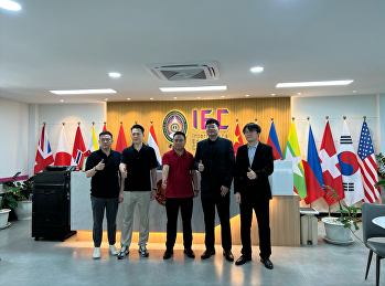 2024年5月31日，广西乐思购媒体科技产业有限公司总经理吕军带队到校访问交流，我校教育中心副主任李航在河畔会议室热情接待并座谈