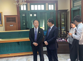 2024年12月4日贵州师范大学党委书记石培新率团来访我校