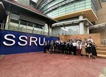 2025年5月15日“留学广西”国际教育展代表团莅临宣素那他皇家大学