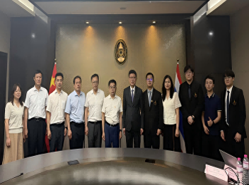 2025年6月16日内蒙古财经大学到访宣素那他皇家大学