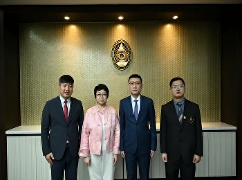 2025年8月11日中华人民共和国驻泰王国大使馆许兰参赞莅临宣素那他皇家大学